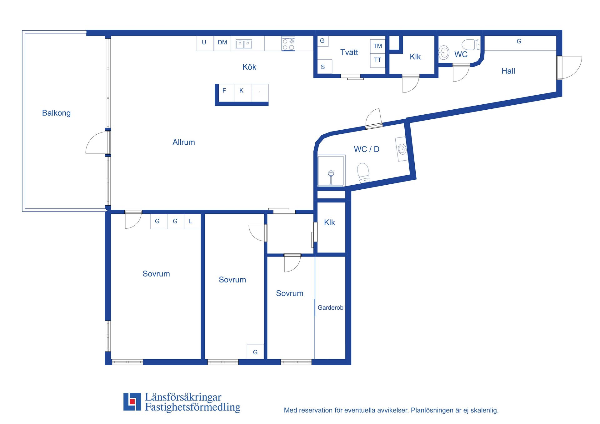 Bostadsrätt, Bellevuevägen 28, Bellevue, Ystad
