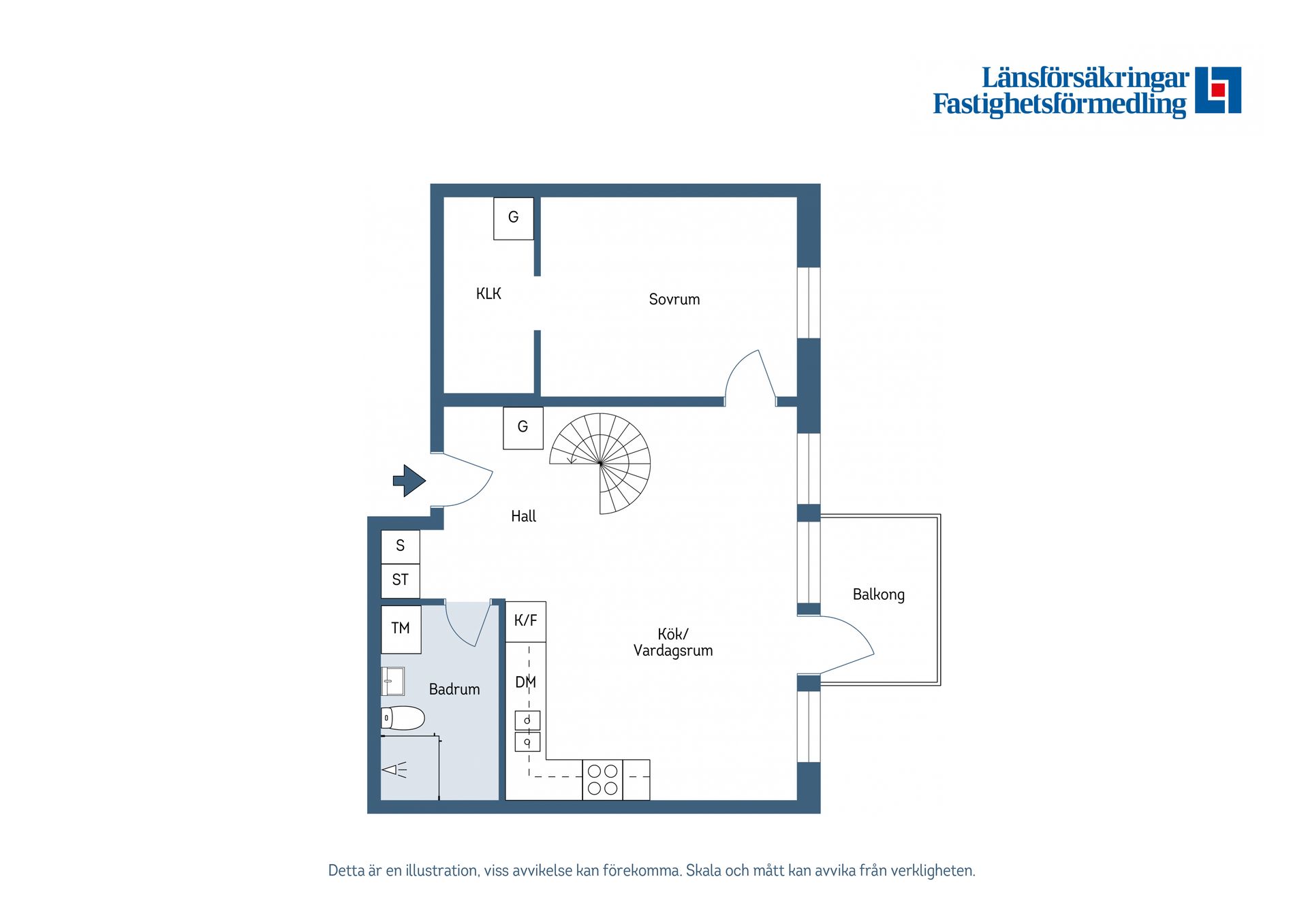 Bostadsrätt, Sörgärdsgatan 24B, Strängnäs Centrum, Strängnäs