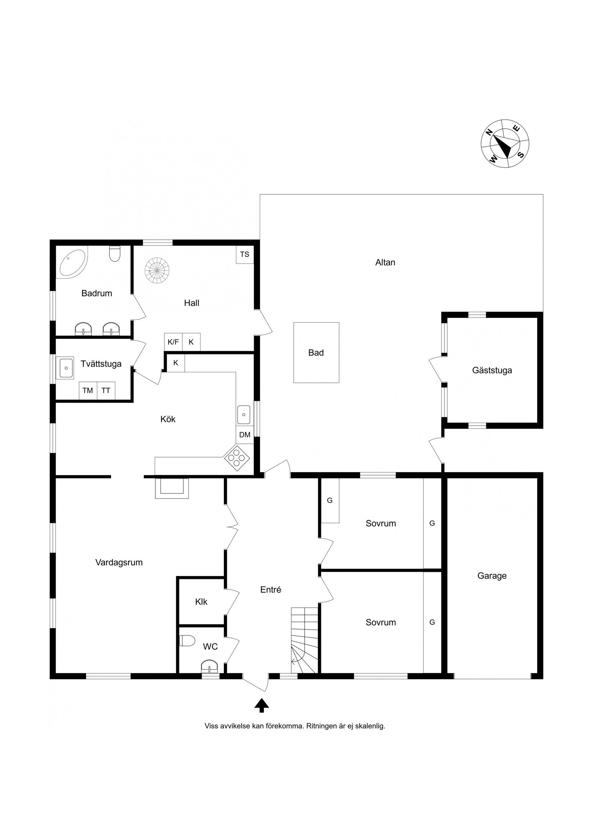Villa, Galtabäcksvägen 22, Galtabäck, Varberg
