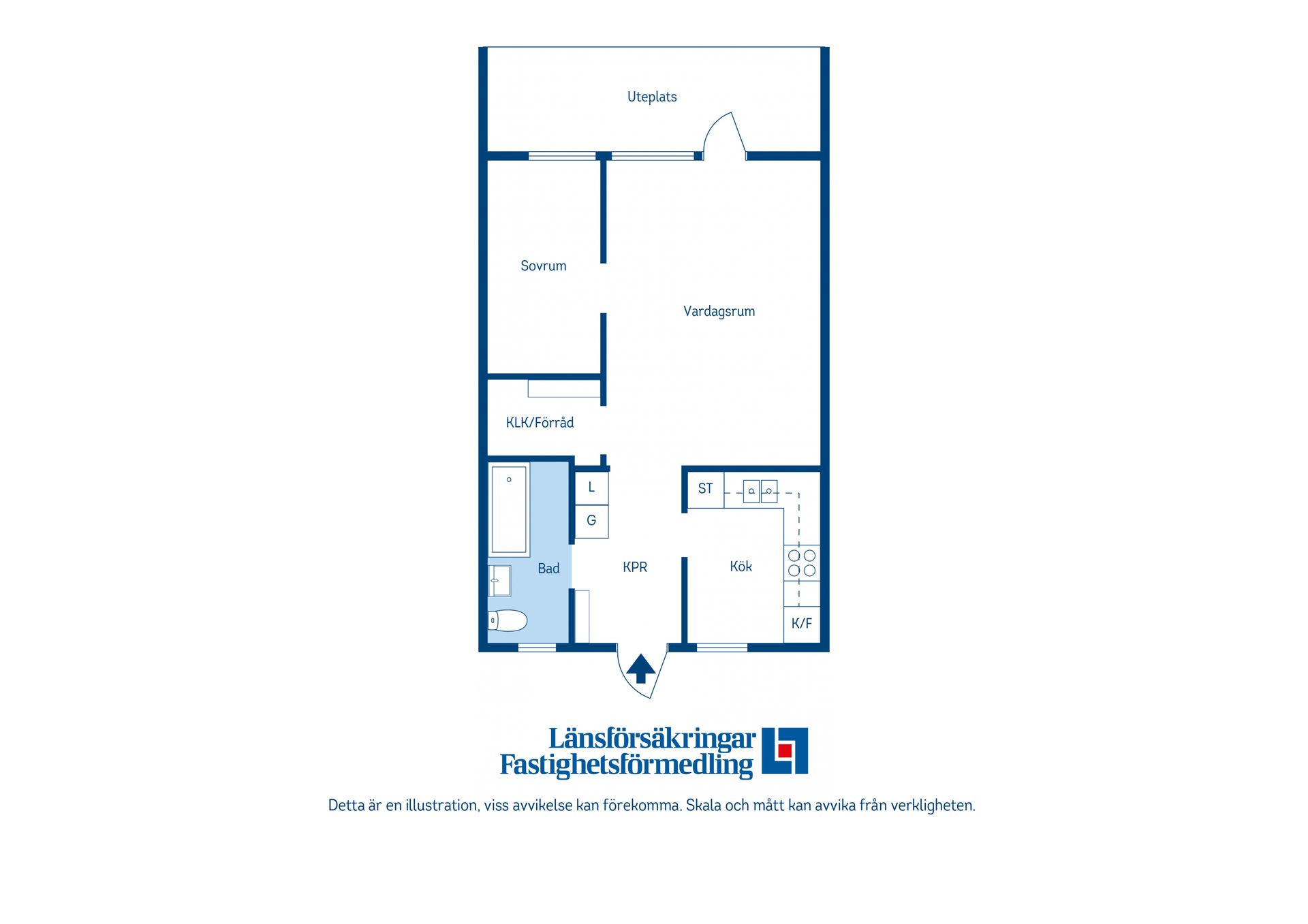 Bostadsrätt, Skiftesgatan 40B, Anderstorp, Skellefteå