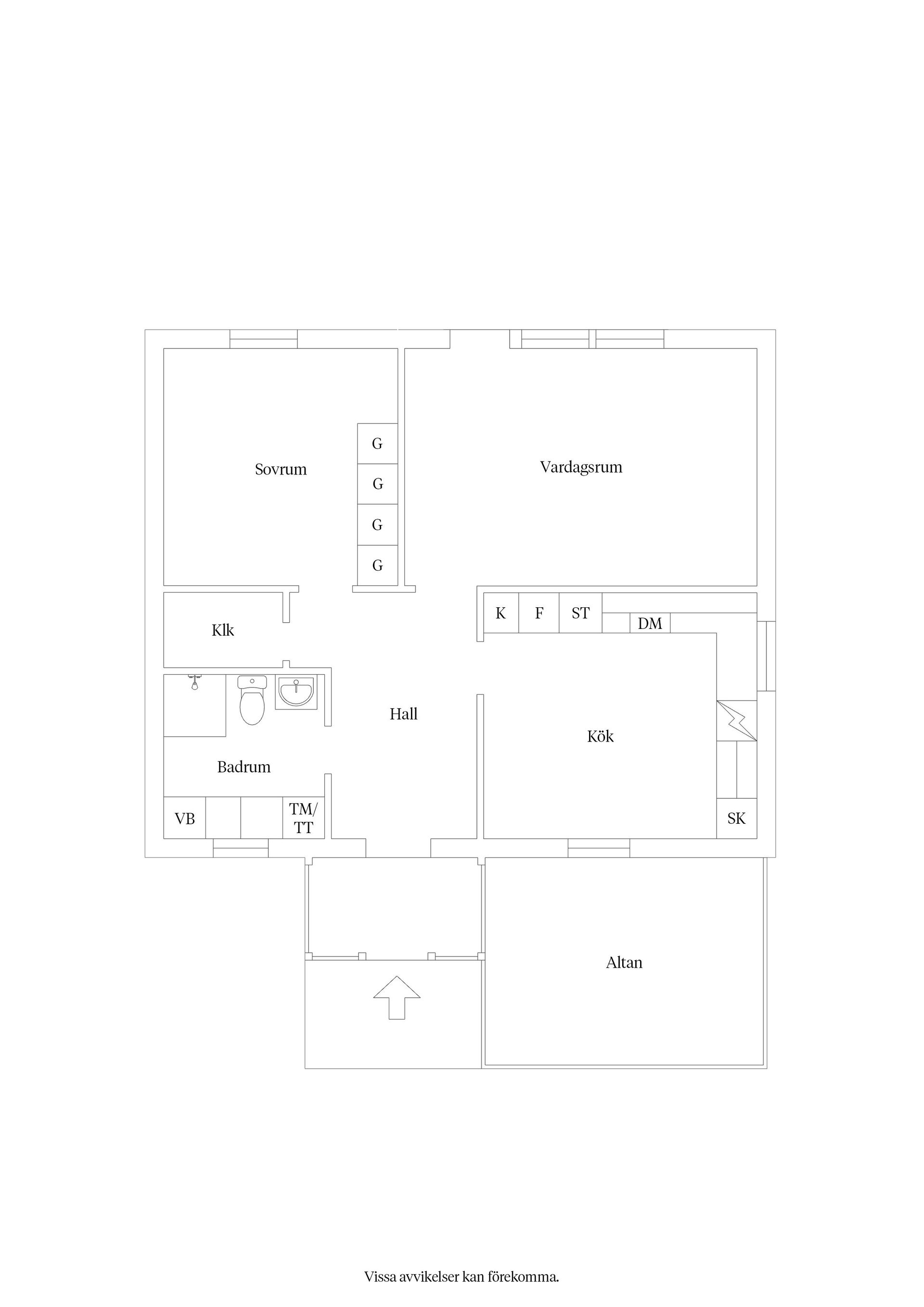 Bostadsrätt, Jaktgatan 4B, Drängsmark, Skellefteå