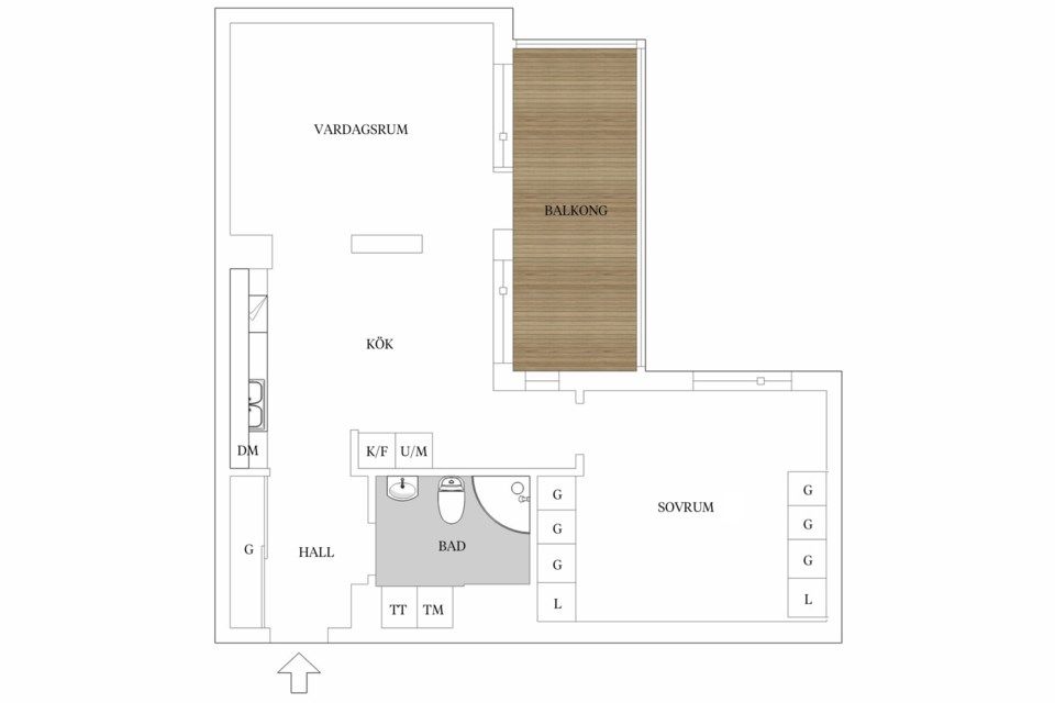Bostadsrätt, Dartanjangs Gata 68, vån 9, Bromma - Annedal, Stockholm