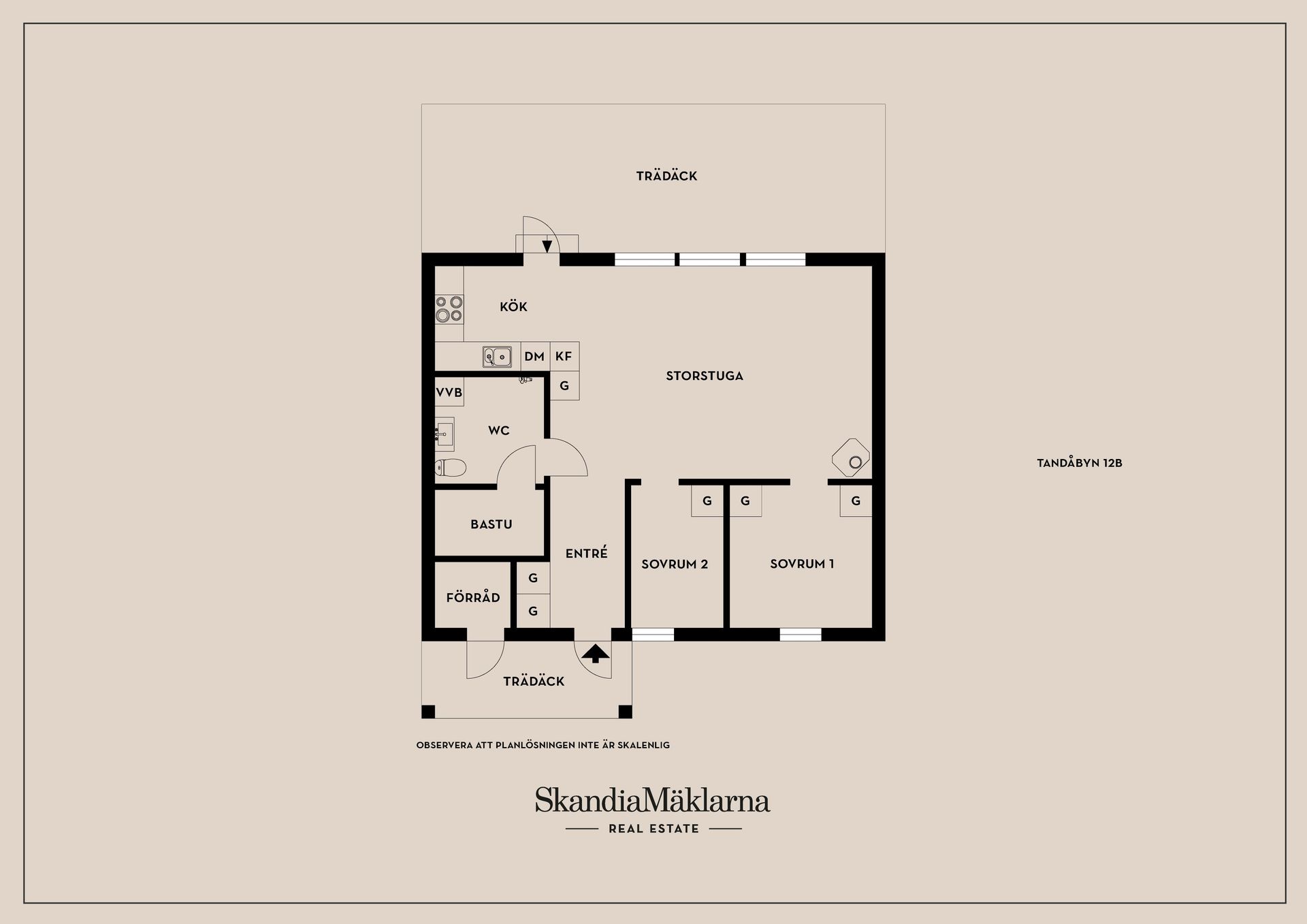 Bostadsrätt, Tandåbyn 12B, Tandådalen, Malung-Sälen