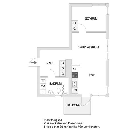 Bostadsrätt, Fogdevägen 45, 4tr, Bagarmossen, Stockholm