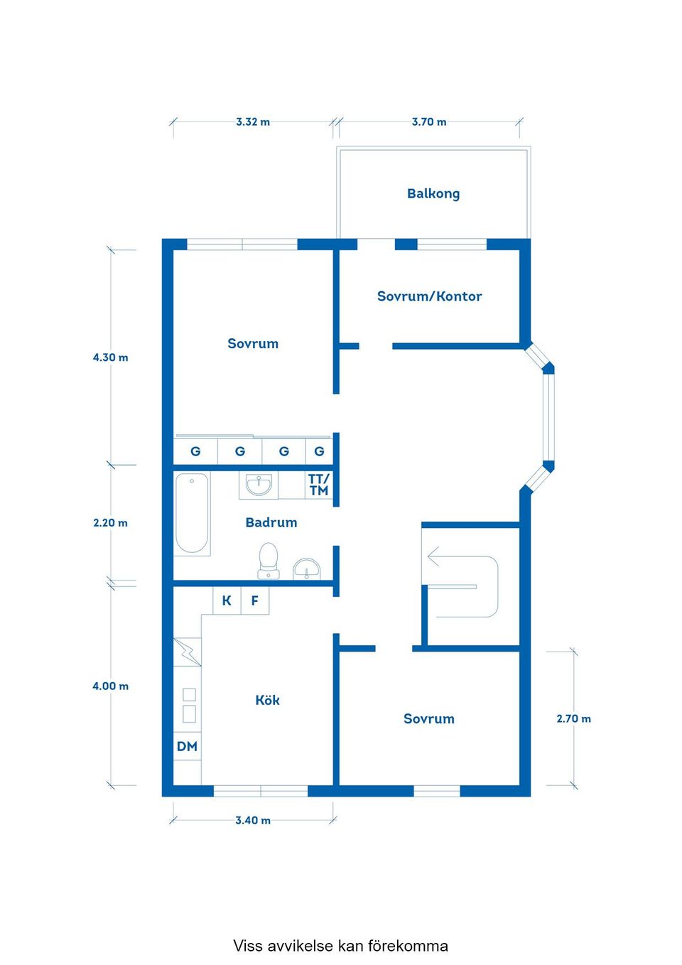 Bostadsrätt, Gullregnsvägen 12A, Skogstorp, Falkenberg