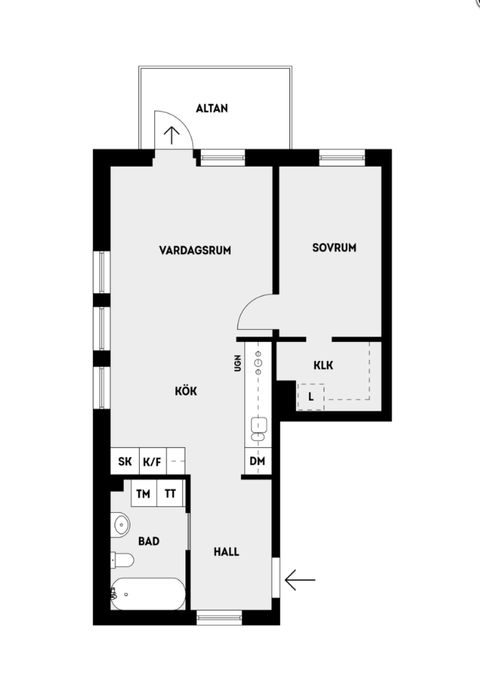 Bostadsrätt, Sågtorpsvägen 71A, Roslags Näsby, Täby