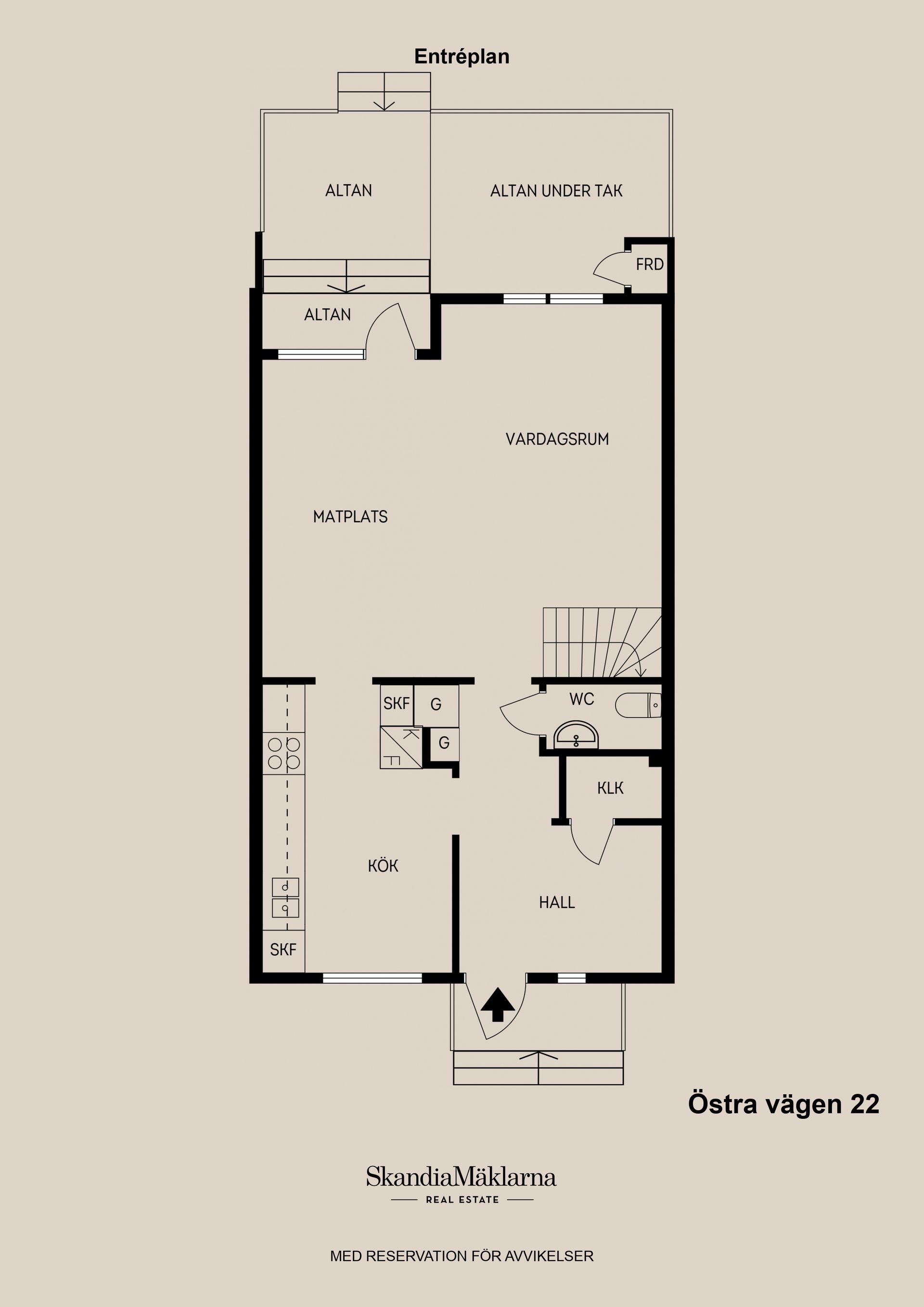 Radhus, Östra vägen 22, Skutskär, Älvkarleby