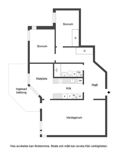 Bostadsrätt, Garvaregatan 28, Centralt - Strömmen, Norrköping