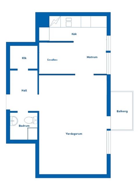 Bostadsrätt, Köpmangatan 22A, Söderhamn - centrum, Söderhamn