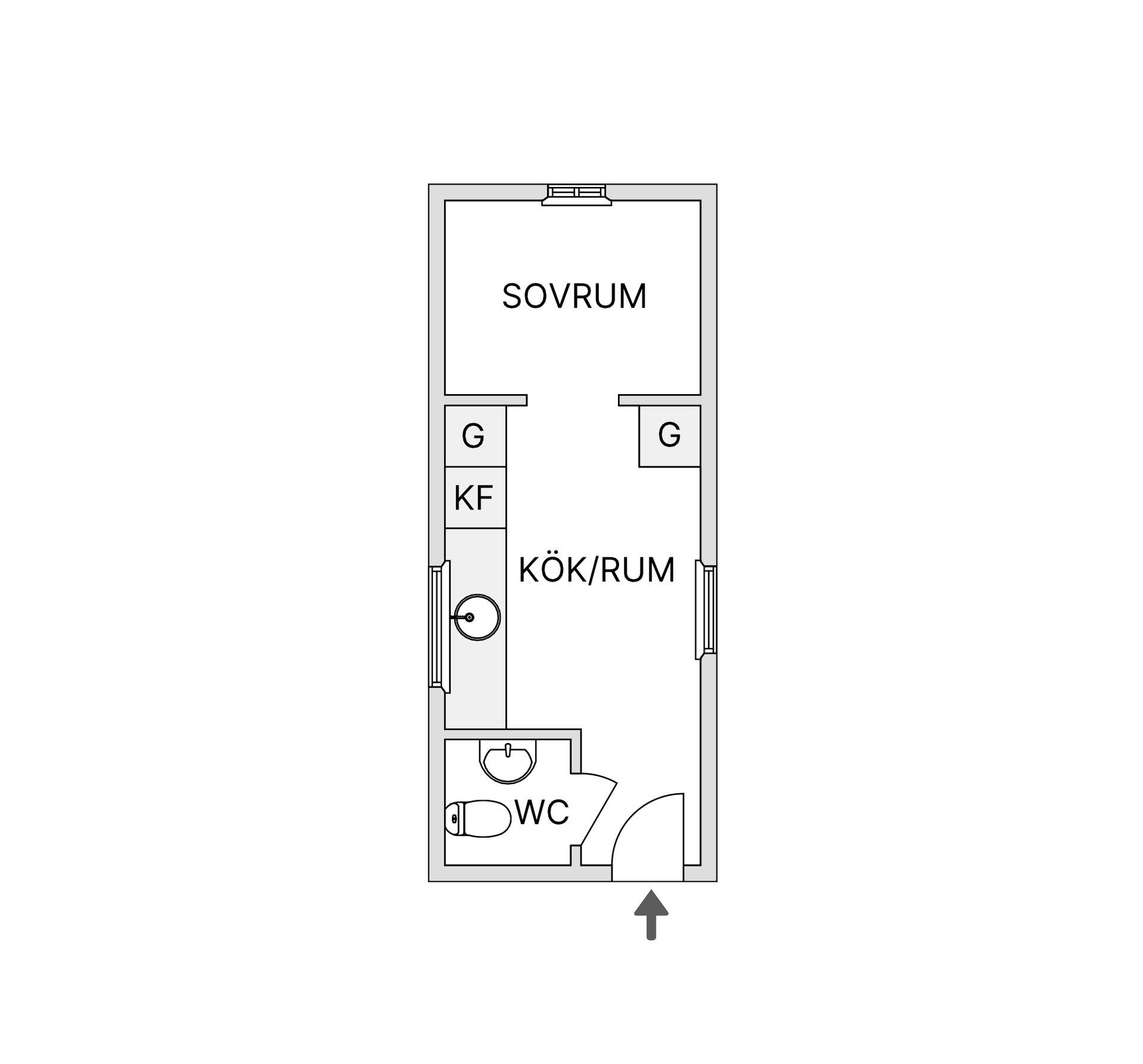 Fritidshus, Marsliden 226, Marsliden, Vilhelmina