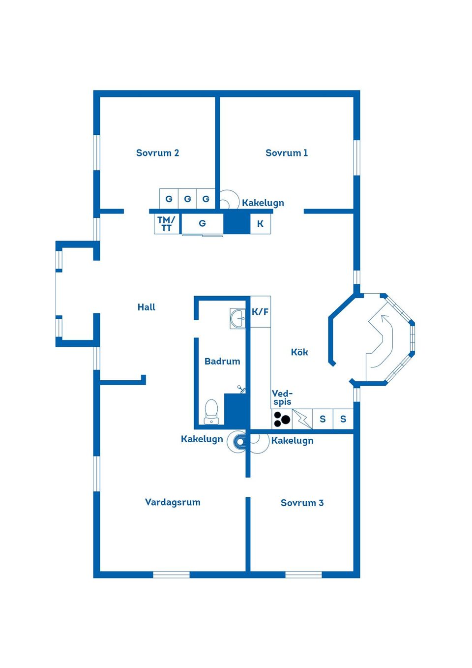 Villa, Kallingevägen 20, Ronneby stad, Ronneby