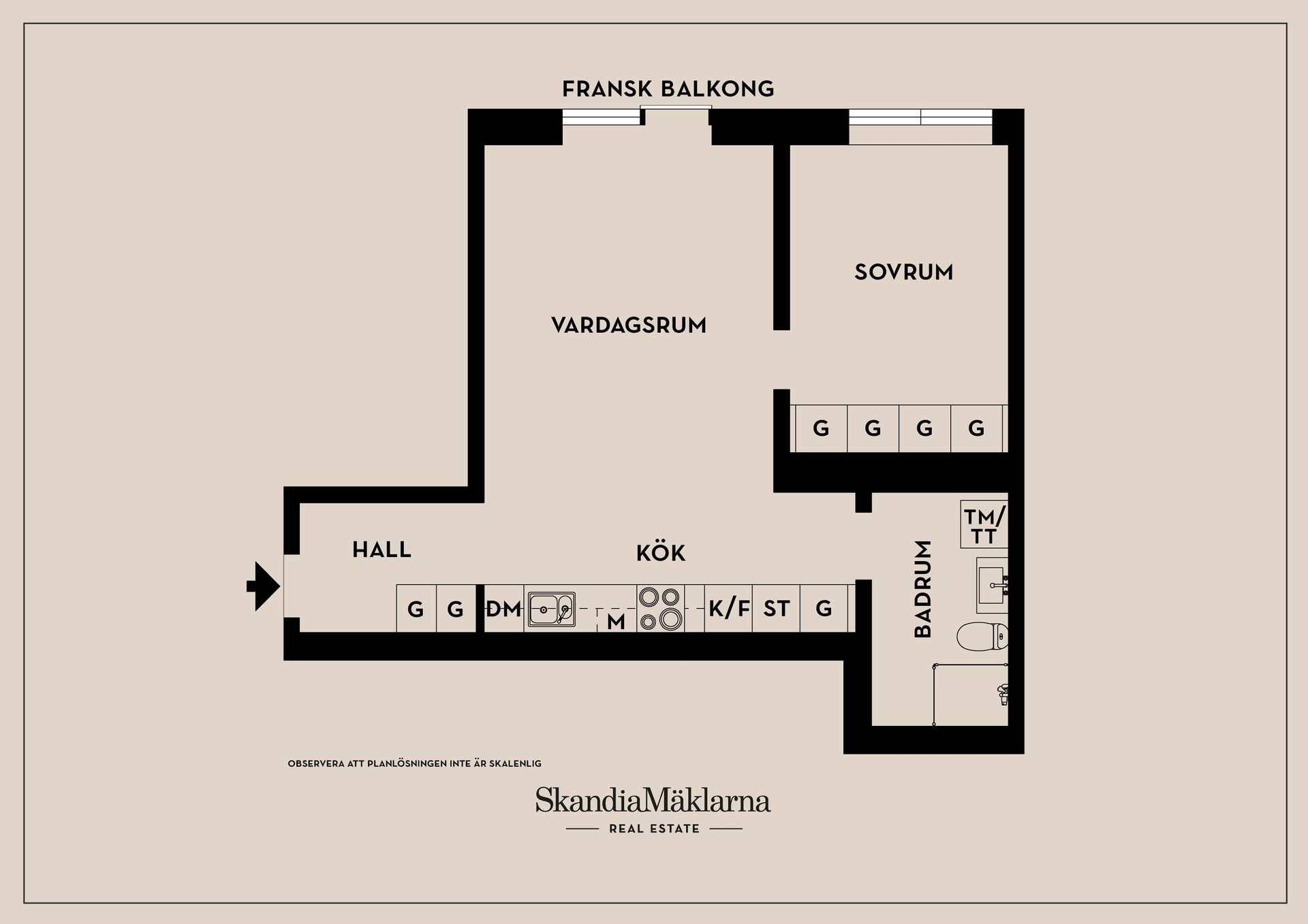 Bostadsrätt, Karlslundsvägen 24, Barkarbystaden, Järfälla