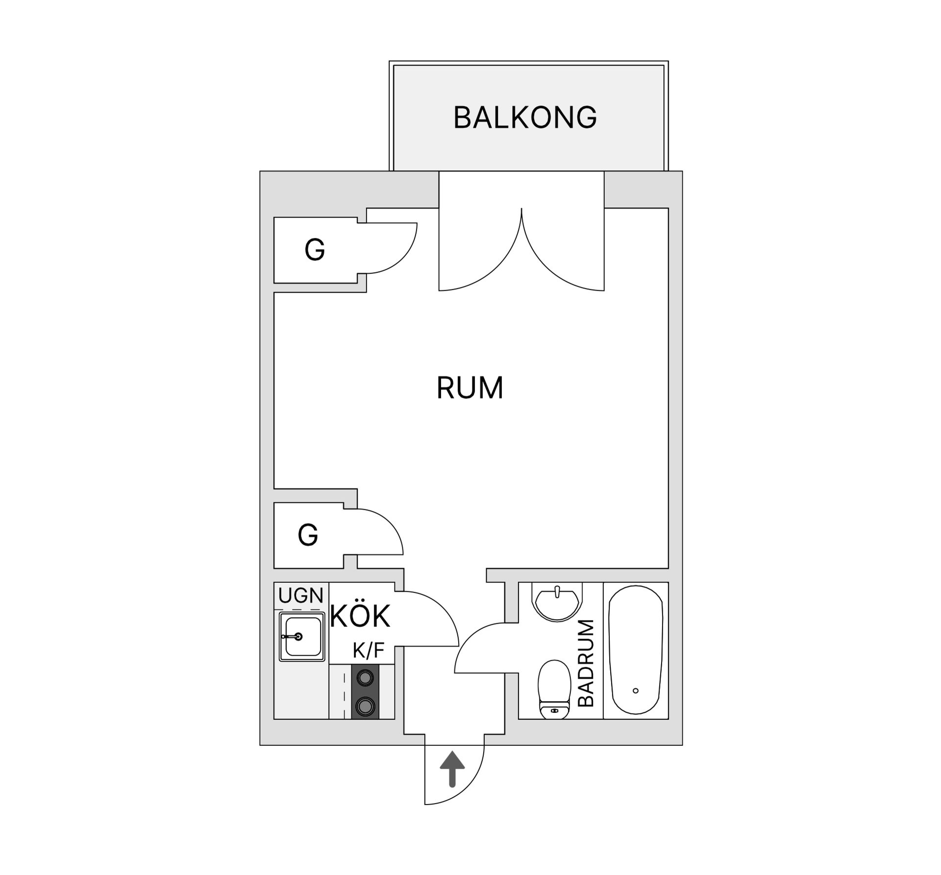 Bostadsrätt, Ringvägen 114, Södermalm - Sofia, Stockholm