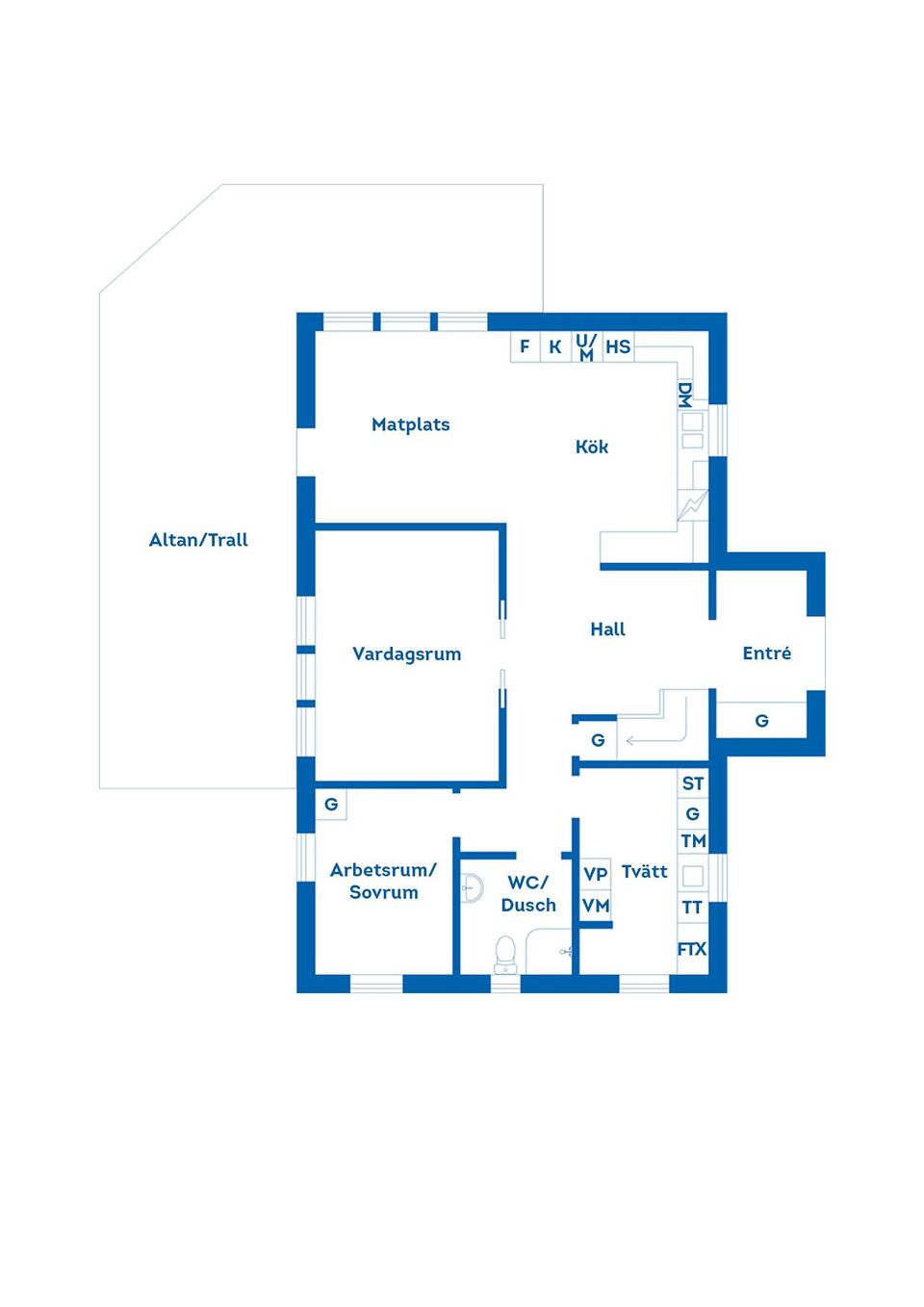 Villa, Bäckvägen 78B, Valbo, Gävle