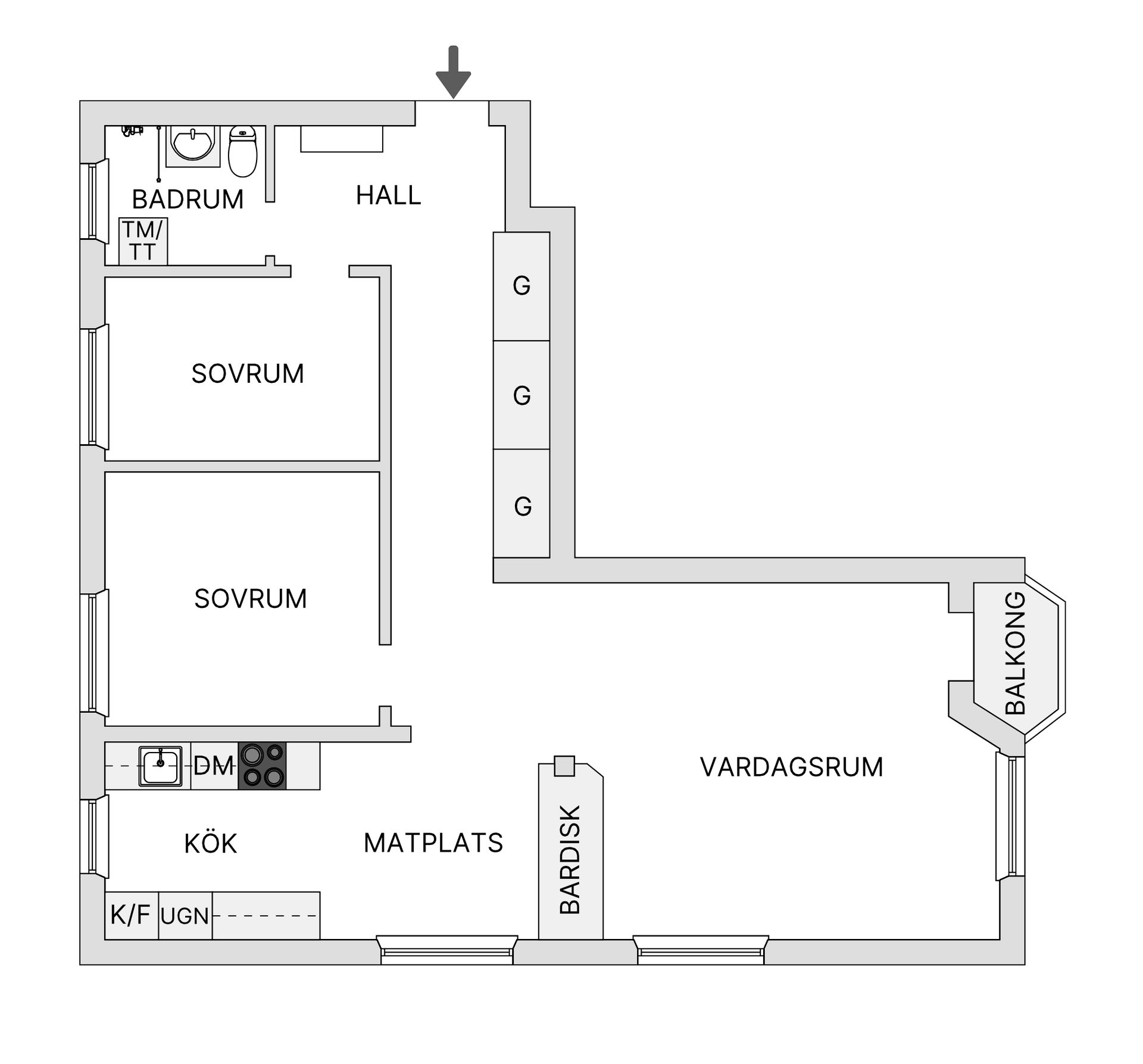 Bostadsrätt, Björkhemsgatan 67, Sjöbo, Borås