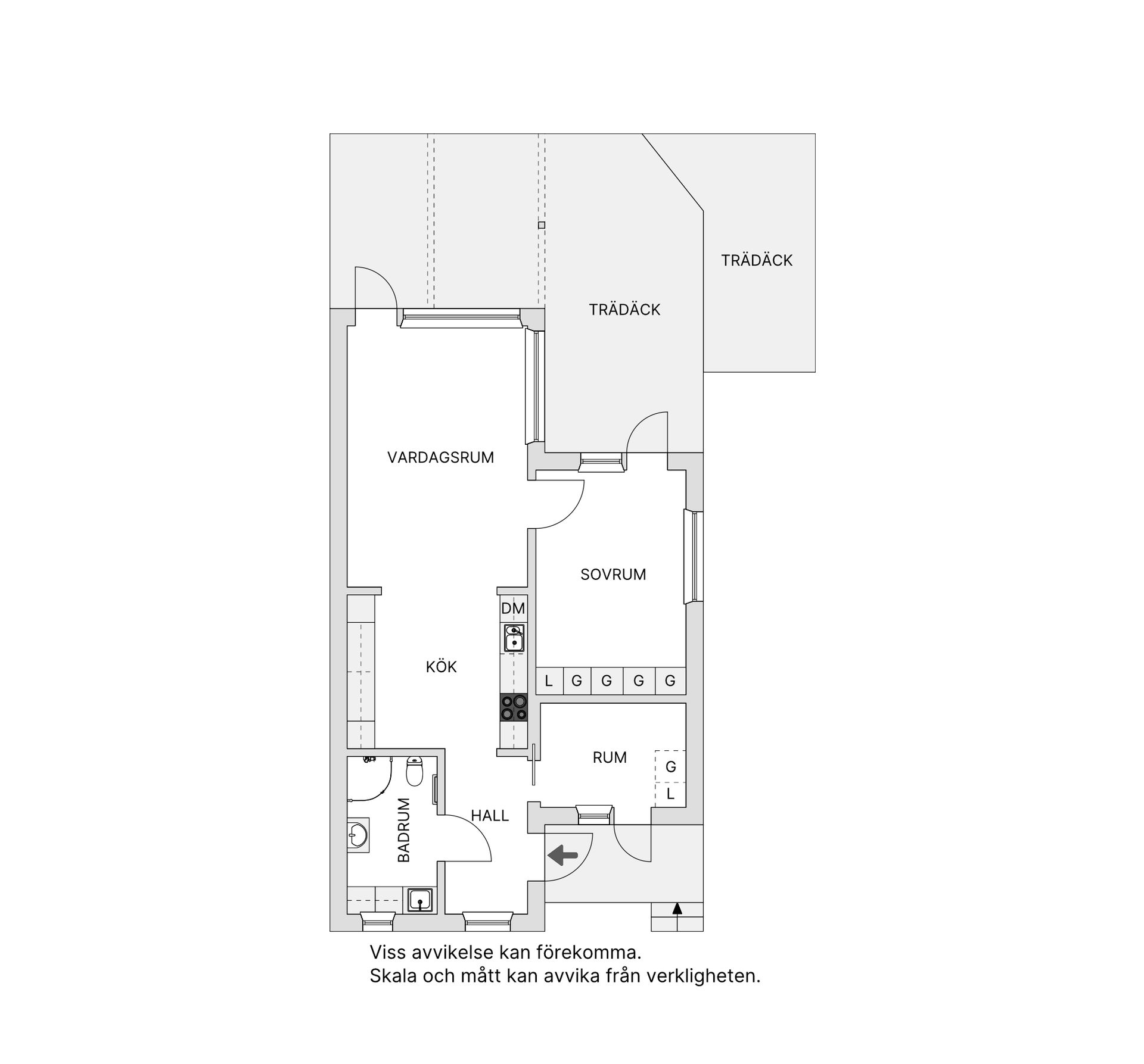 Bostadsrätt, Yxvägen 14A, Farhult, Höganäs