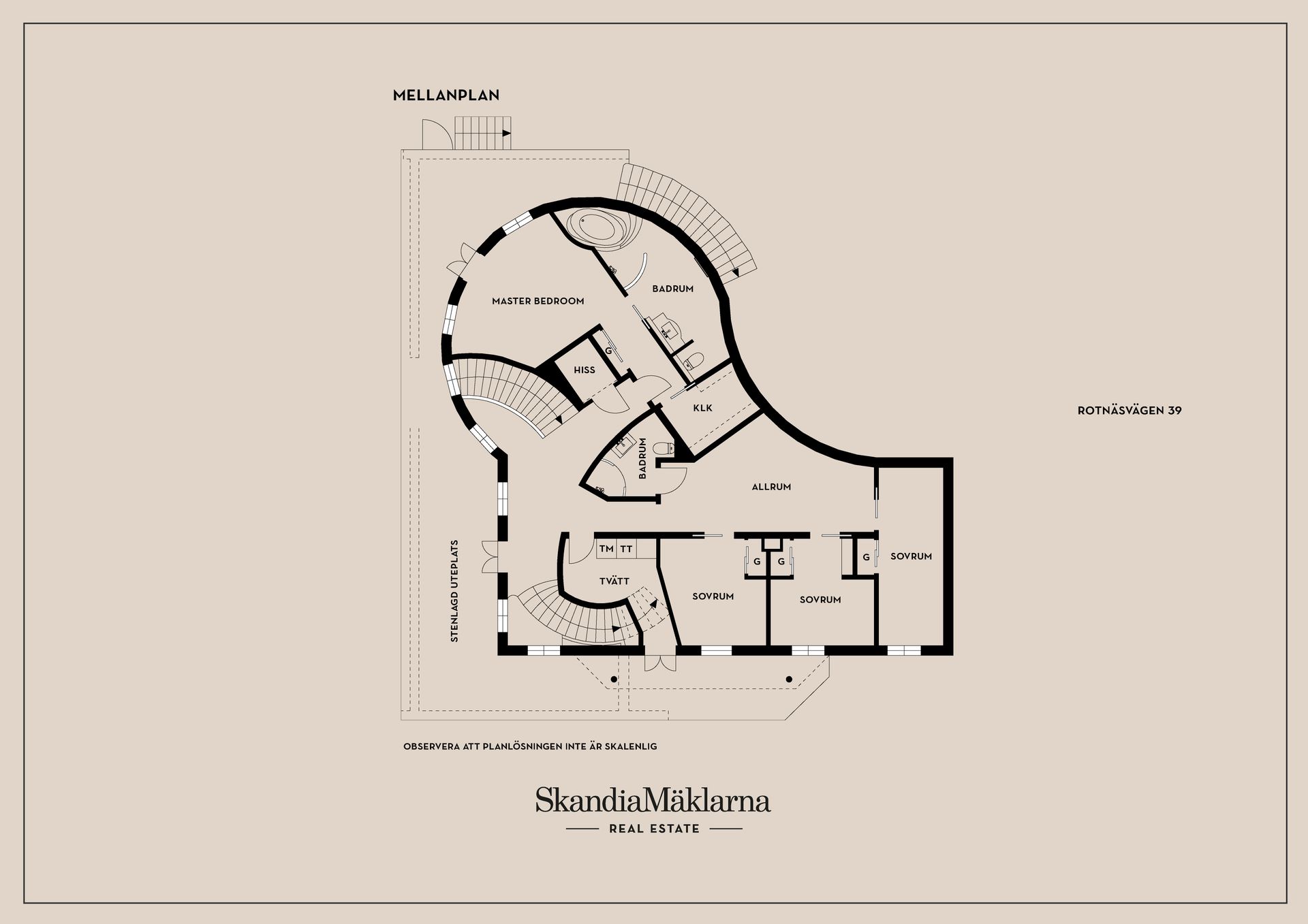 Villa, Rotnäsvägen 39, Hörningsnäs - intill sjön Trehörningen, Huddinge