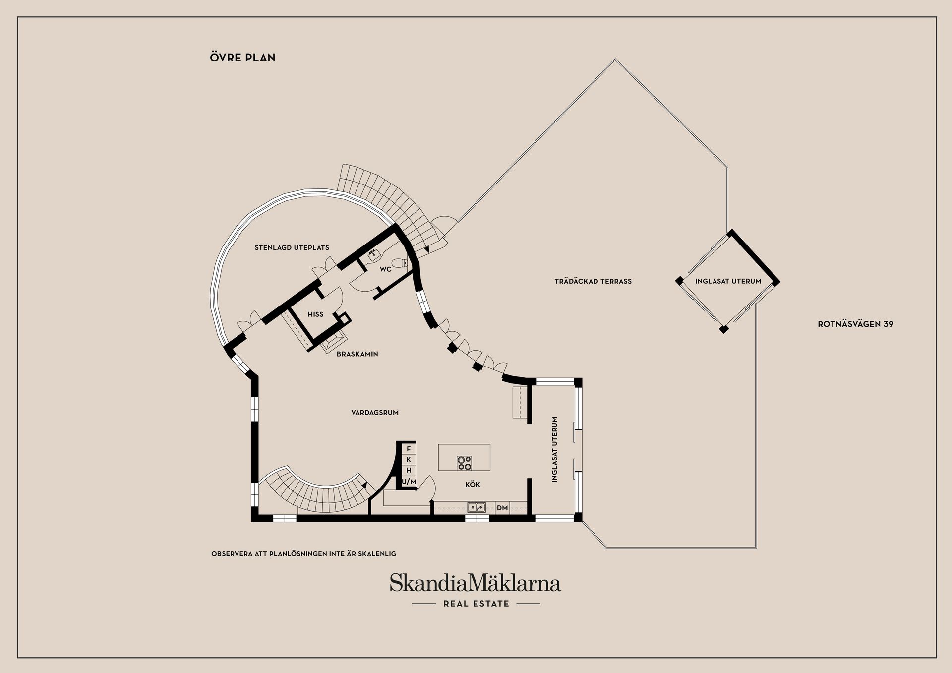 Villa, Rotnäsvägen 39, Hörningsnäs - intill sjön Trehörningen, Huddinge