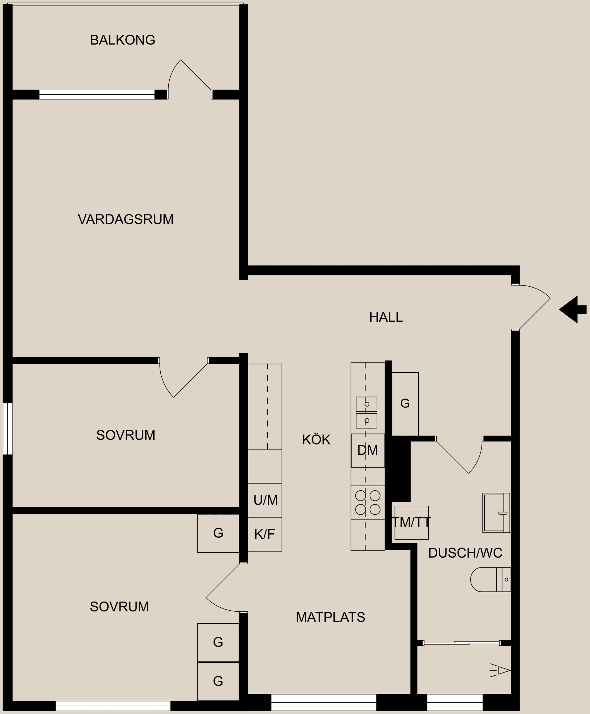 Bostadsrätt, Morängatan 24, Vilbergen, Norrköping