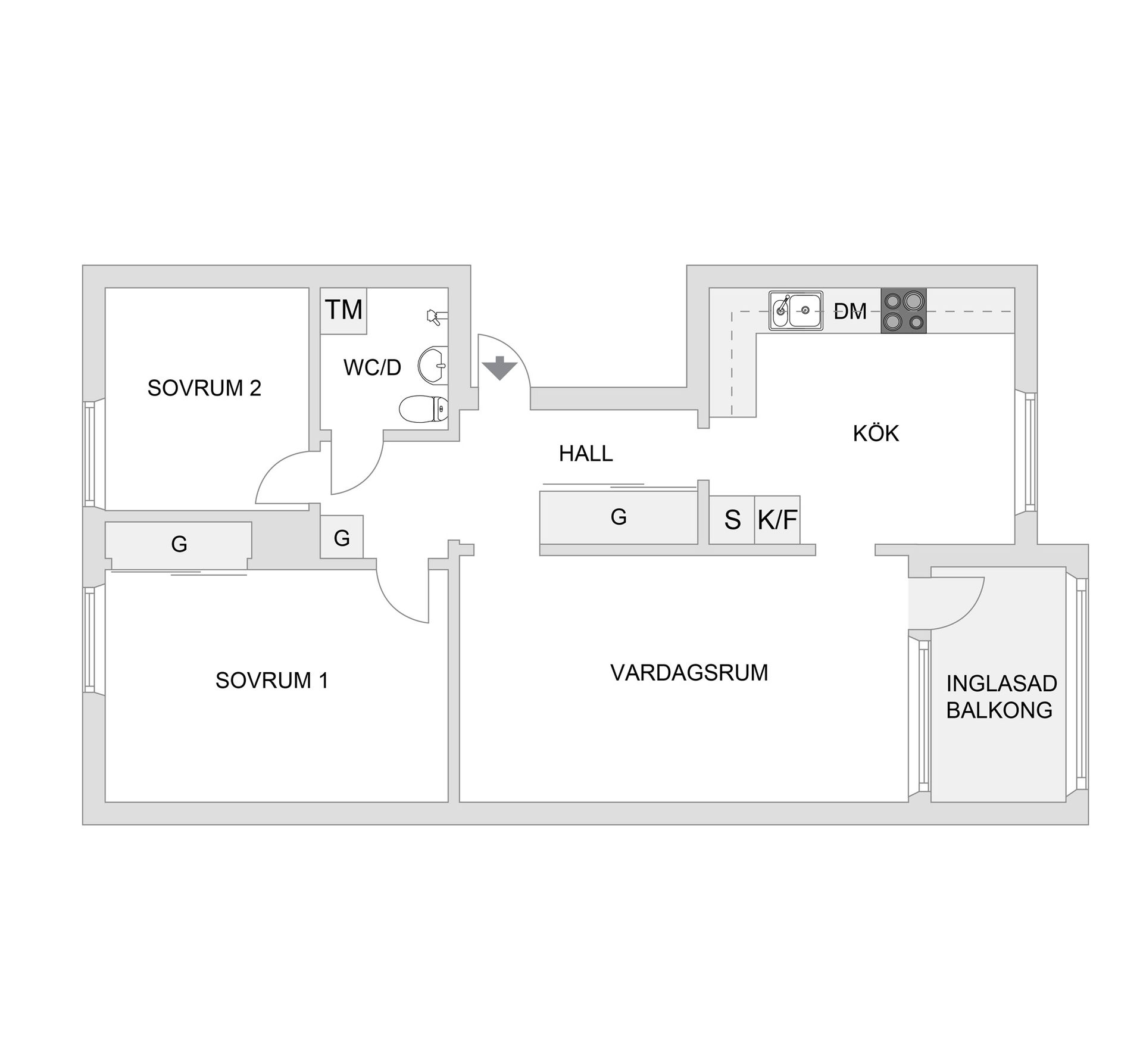 Bostadsrätt, Hagalundsvägen 38C, Våxnäs, Karlstad