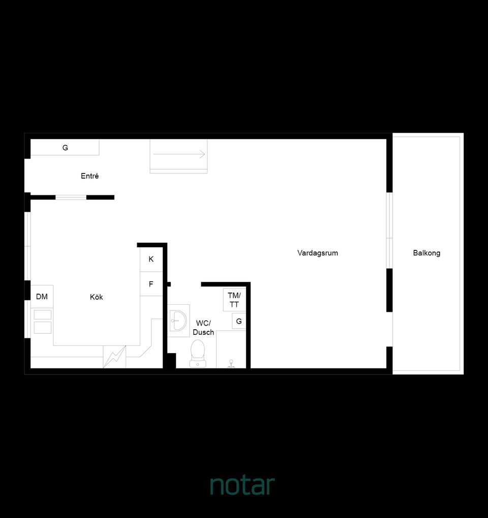 Bostadsrätt, Furirgatan 25D, Valla/T1, Linköping