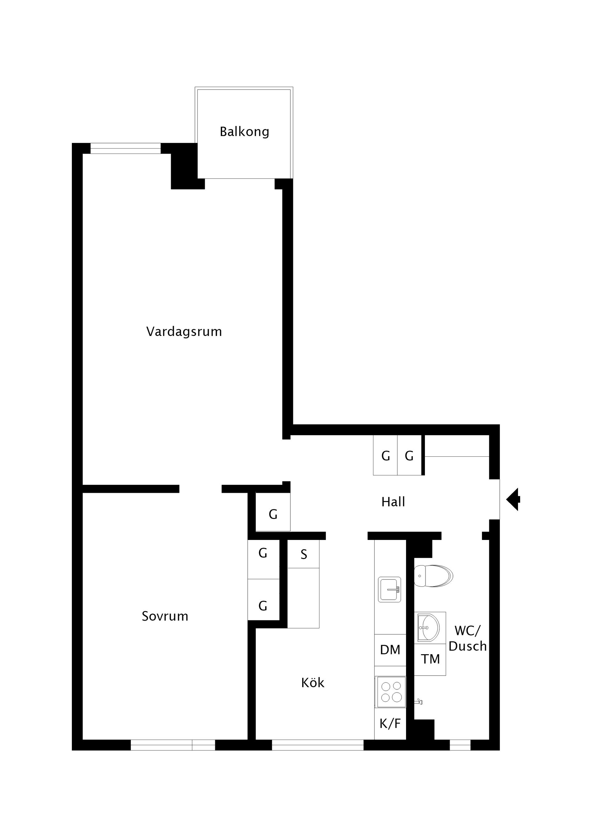 Bostadsrätt, Kubbegatan 33, Sköndals Centrum, Stockholm