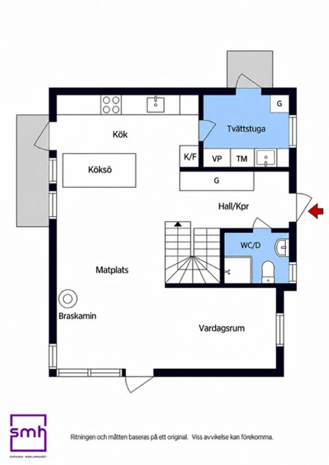 Villa, Stenbacksvägen 14, Kolartorp, Haninge