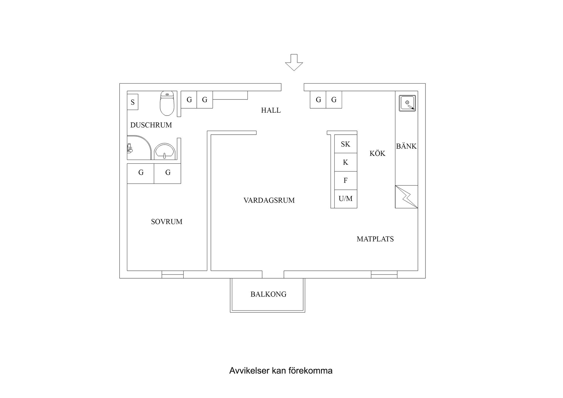 Bostadsrätt, Skolgatan 4C, 1 tr, Märsta Centralt, Sigtuna