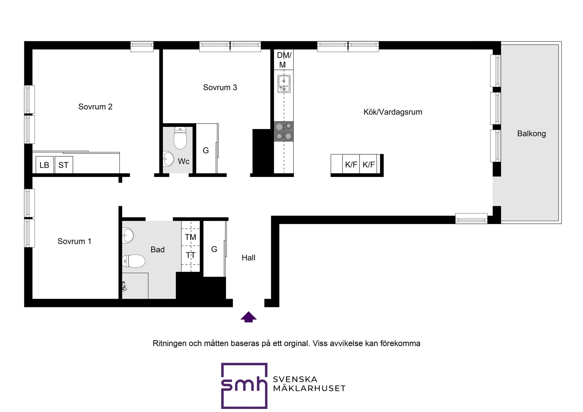 Bostadsrätt, Södra vägen 43, Kvarnholmen, Nacka