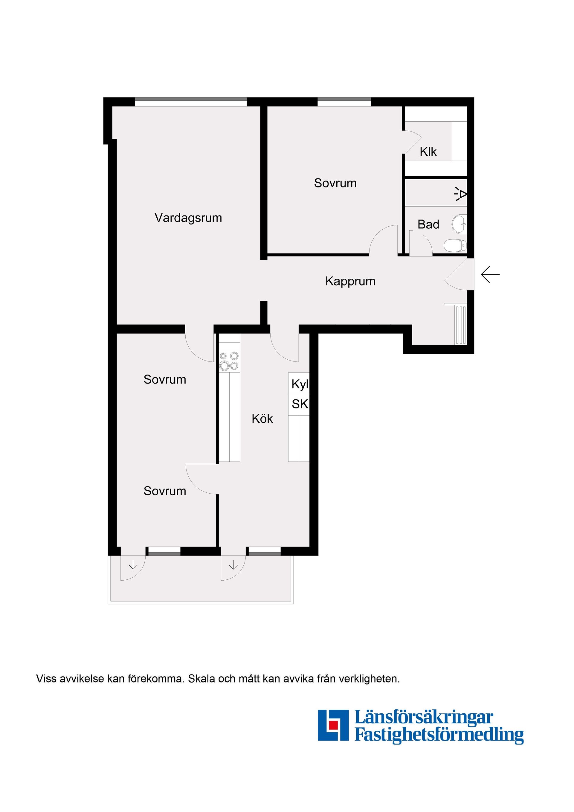 Bostadsrätt, Tornfalksgatan 1B, Söderkulla, Malmö