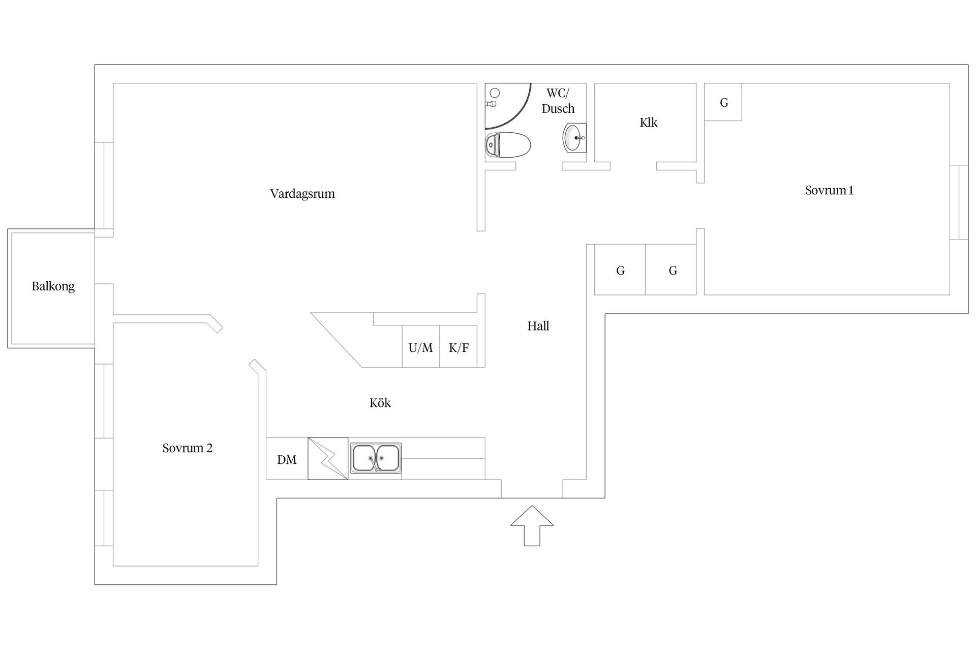 Bostadsrätt, Gröna gatan 43B, Torpa - Söder, Jönköping