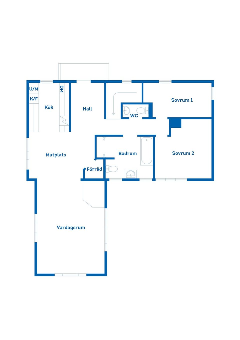 Villa, Kumlabacken 1, Mariefred, Strängnäs