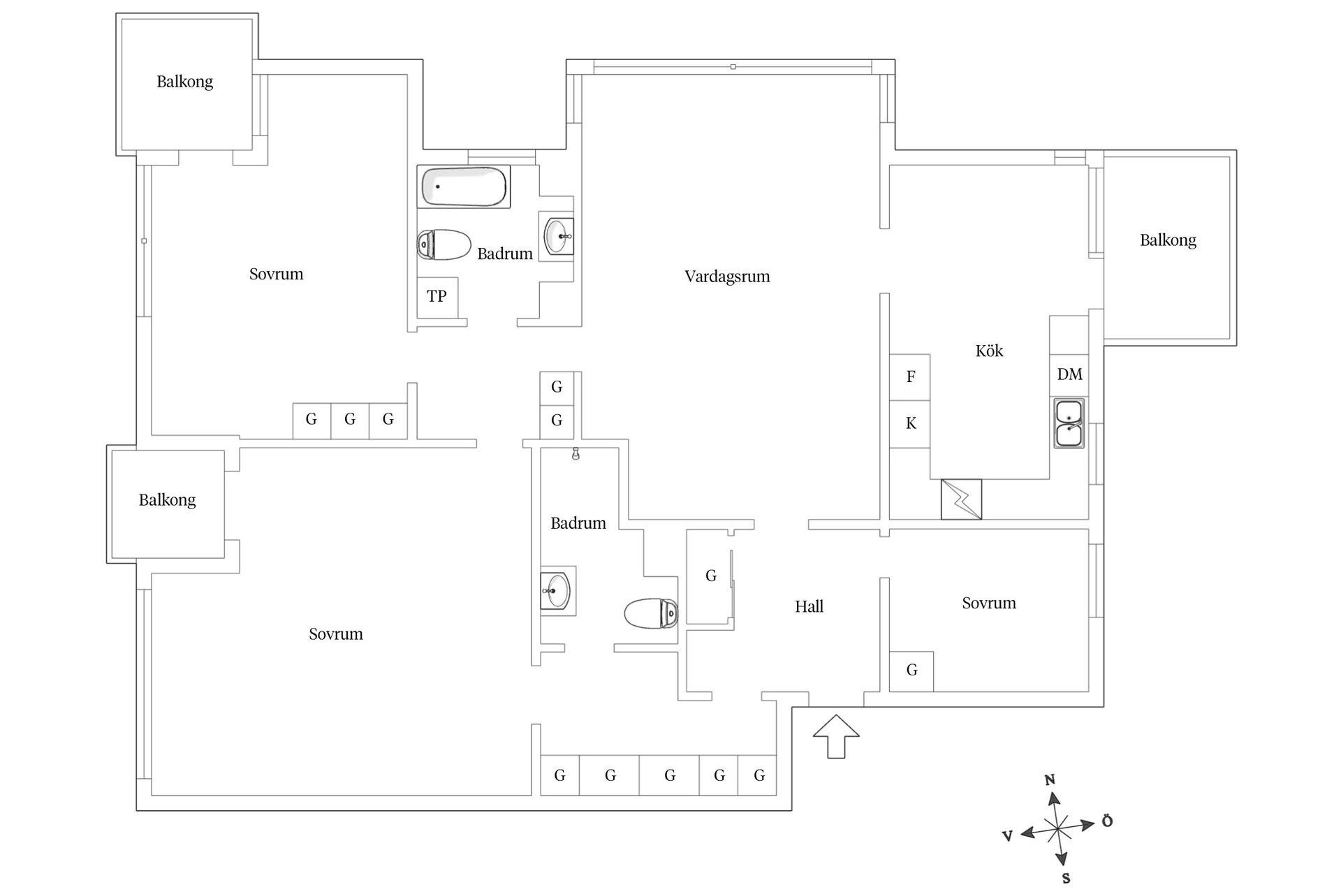 Bostadsrätt, Norra Skeppspromenaden 8, Eriksberg, Göteborg