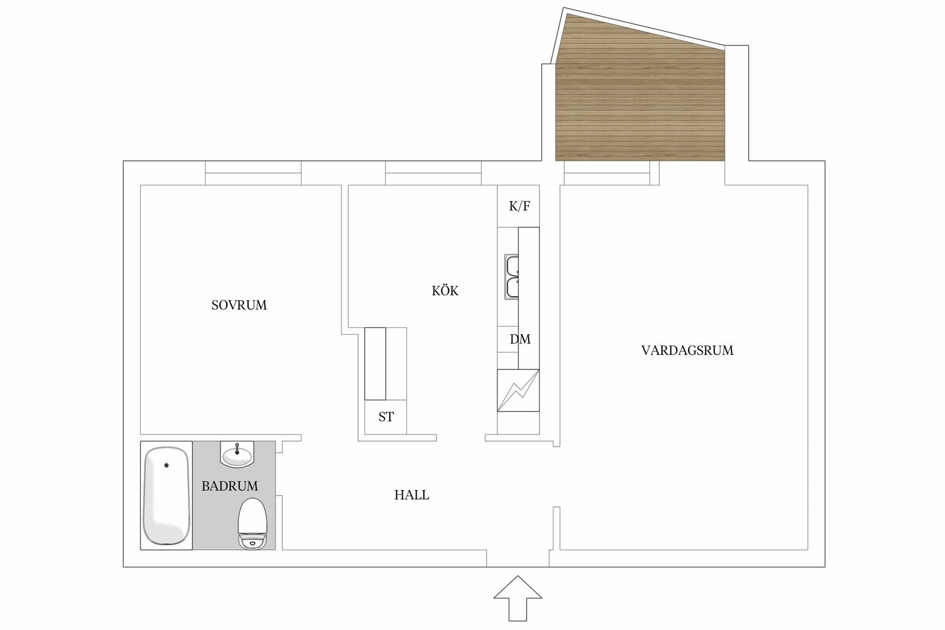 Bostadsrätt, Abbekåsgatan 8A, Östra Sorgenfri, Malmö
