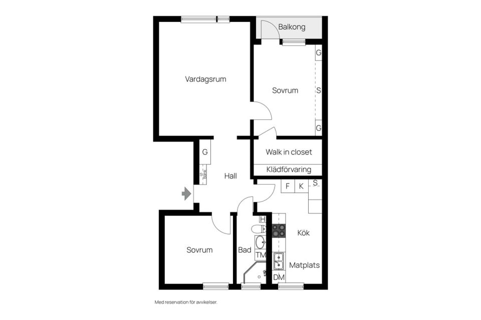 Bostadsrätt, Lövgatan 2 E, Enerbacken, Mölndal