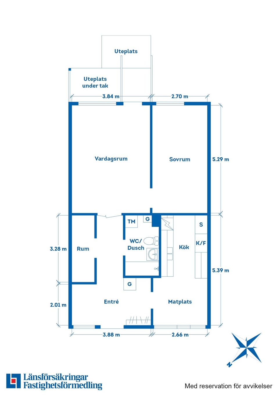 Bostadsrätt, Kvarngatan 17A, Verkstadstorget, Motala