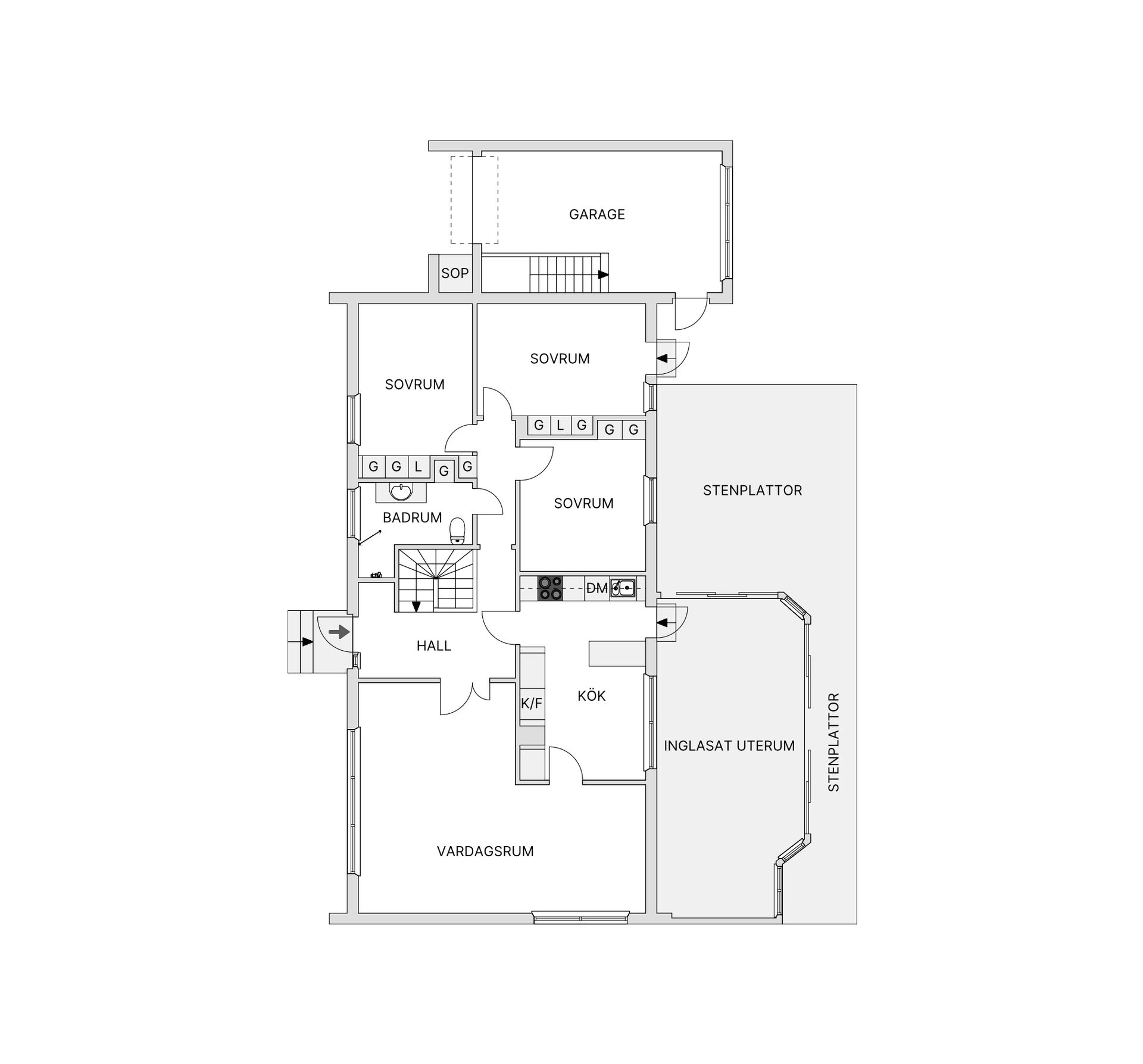 Villa, Matterödsgatan 39, Tyringe, Hässleholm