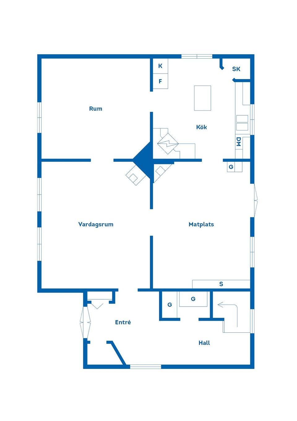 Villa, Krokshult 3, Krokshult, Oskarshamn