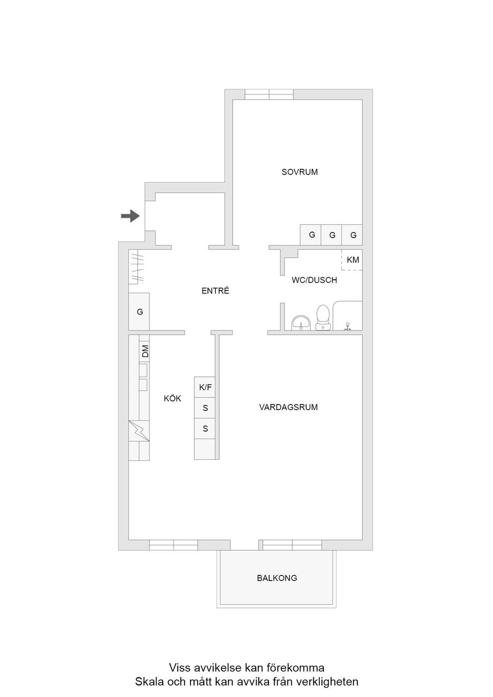 Bostadsrätt, Snickargatan 3D, Centrum, Västerås