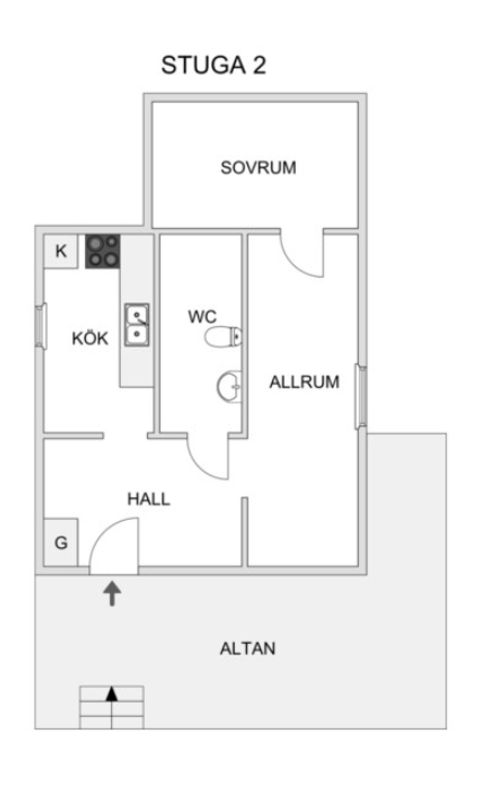 Villa, Storholmen 1, Vilhelmina