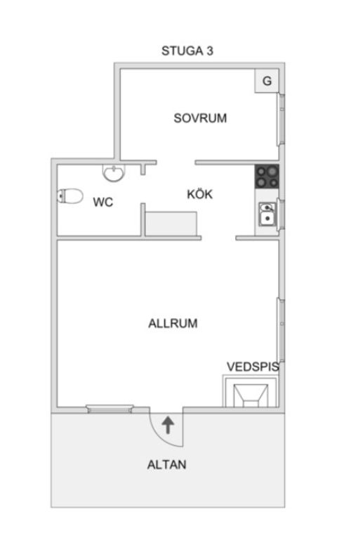Villa, Storholmen 1, Vilhelmina