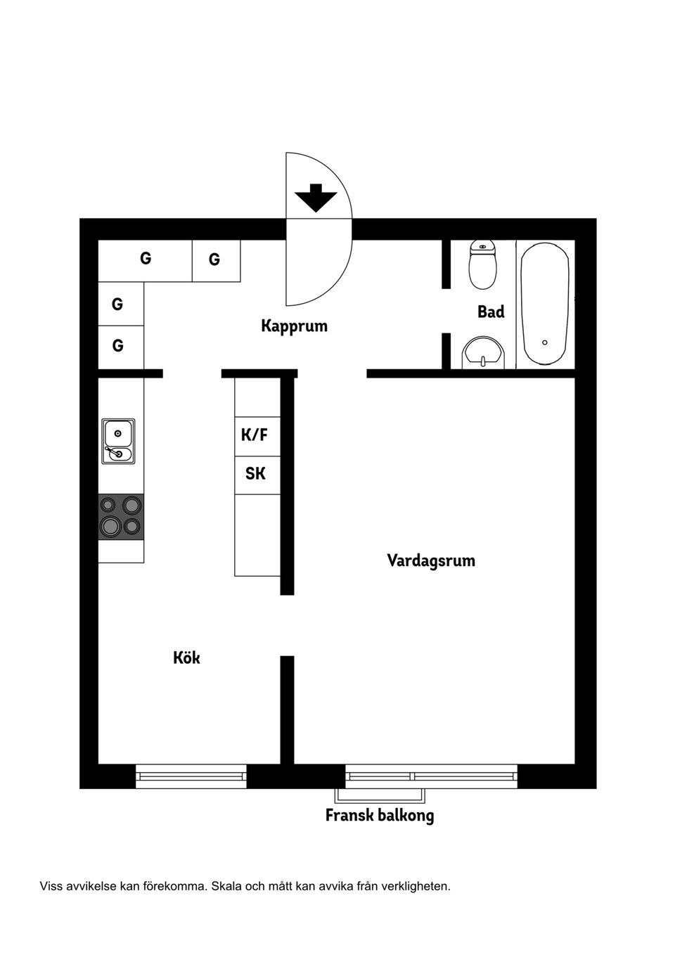Bostadsrätt, Signalgatan 13B, Visby, Gotland