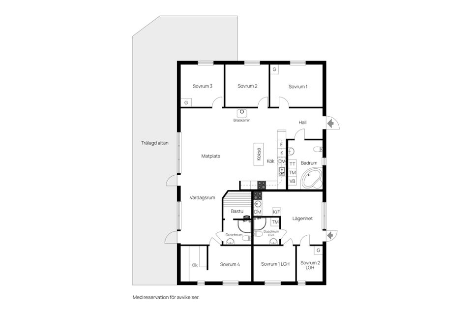 Villa, Vibble Basgången 11, Vibble, Gotland
