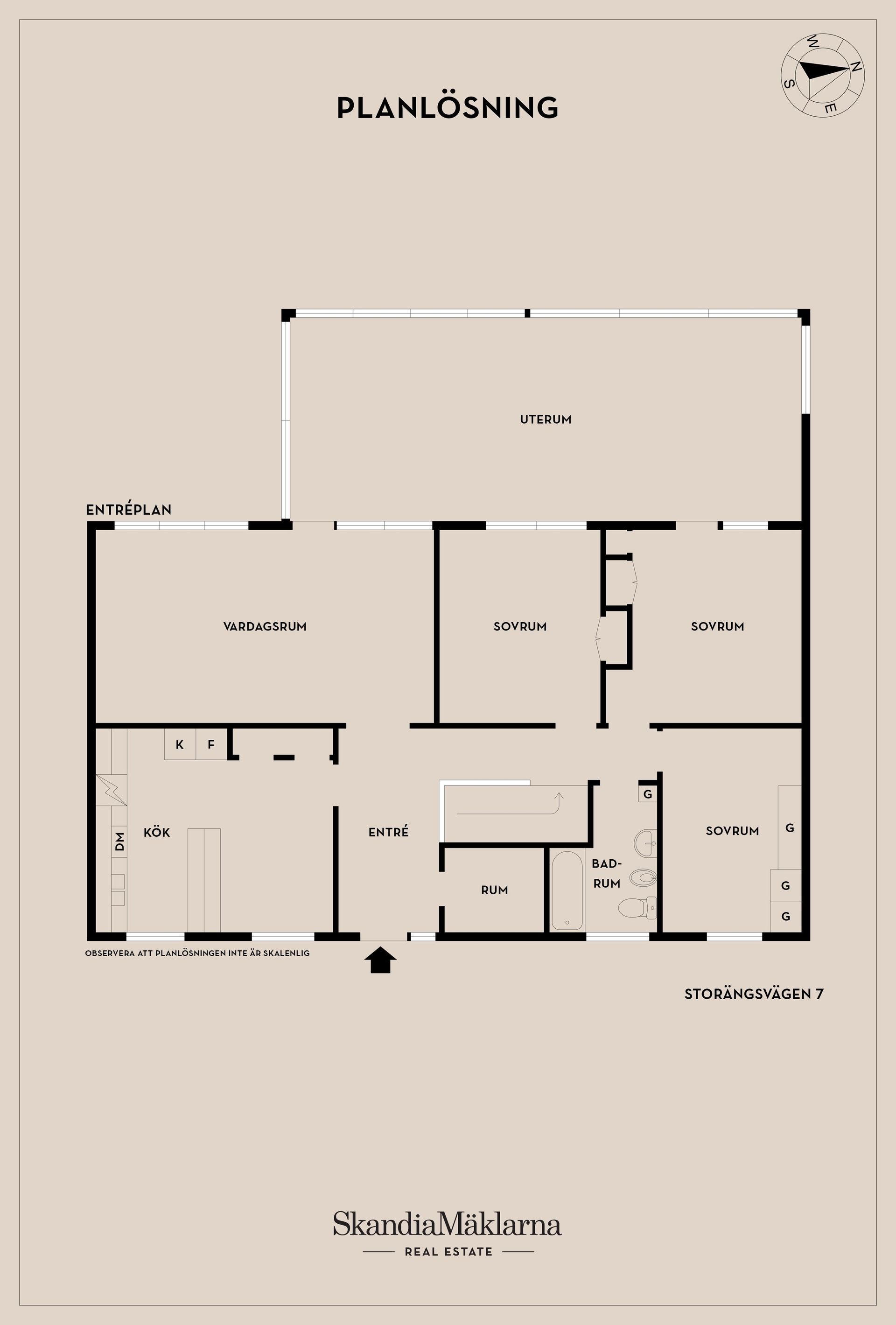 Villa, Storängsvägen 7, Vadsbro, Flen