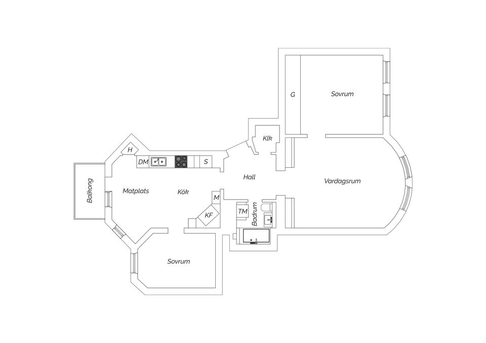 Bostadsrätt, Drottningholmsvägen 11, 5 tr, Kungsholmen, Stockholm