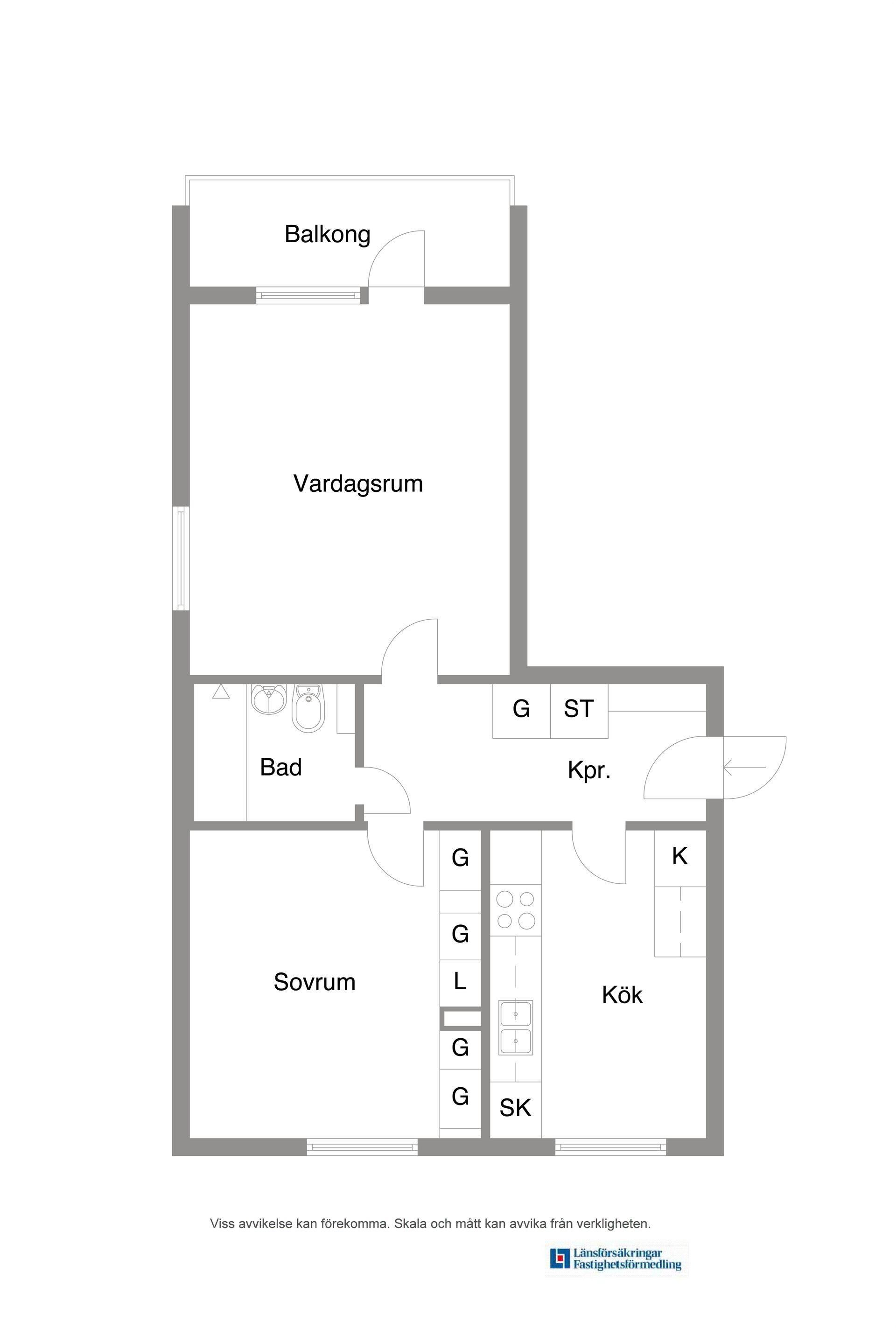 Bostadsrätt, Bergslagsvägen 12C, Karlsdal, Köping