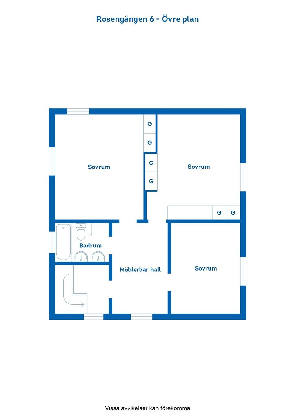 Villa, Rosengången 6, Karlshov, Norrköping