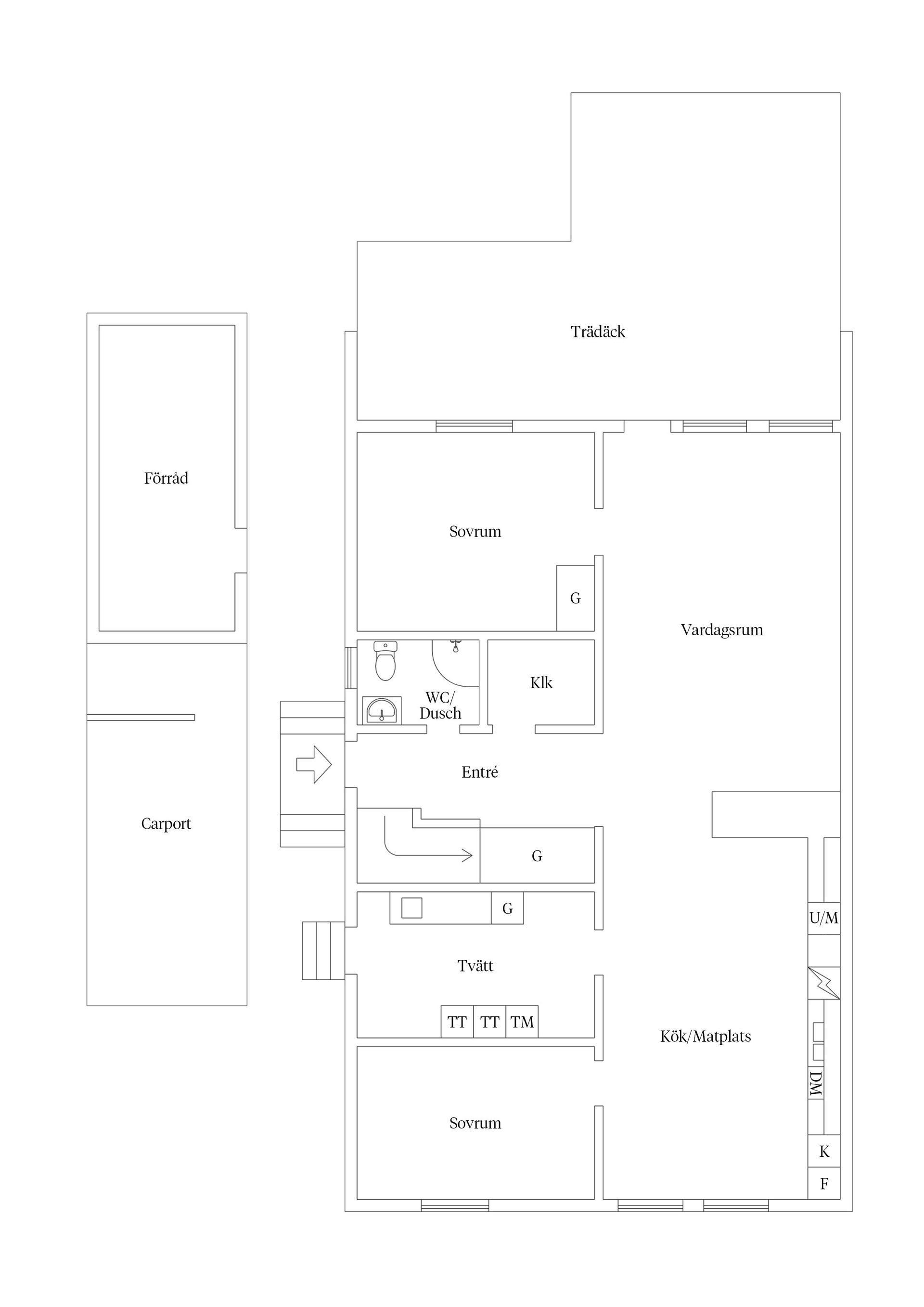 Villa, Radhus, Plogvägen 17, Tureberg, Sollentuna