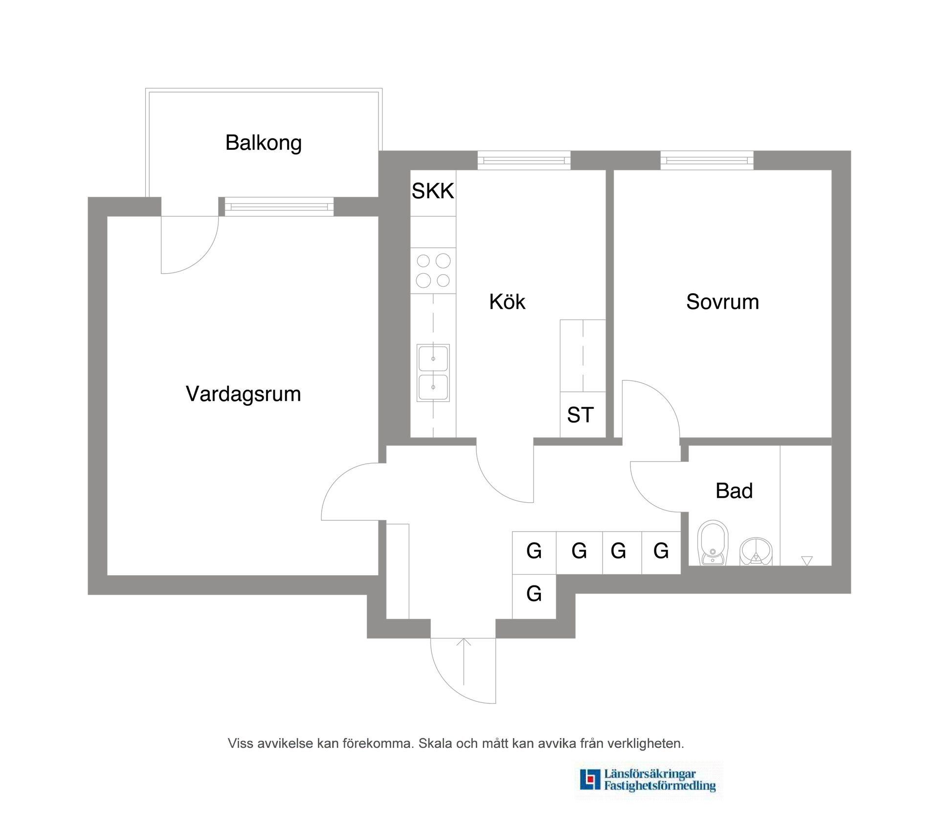 Bostadsrätt, Odensvivägen 6A, Nyckelberget, Köping