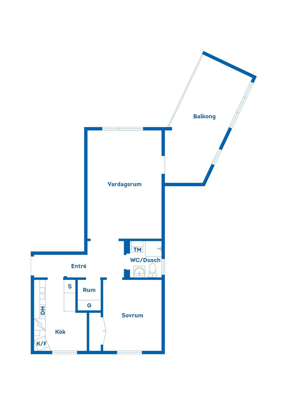 Bostadsrätt, Göingegatan 7A, Osby
